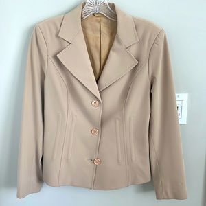 Sexy sport jacket with corset stays.  Made in Italy.